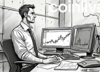 confident trader ink drawing