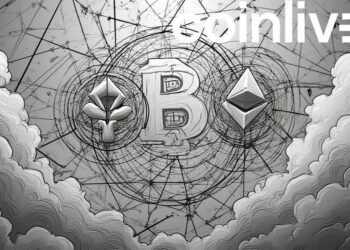 crypto network ink drawing art