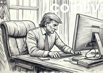 cybersecurity concern ink drawing