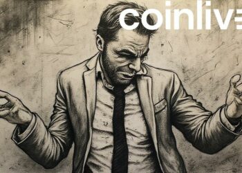 distressed businessman ink drawing
