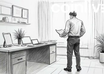executive office ink drawing