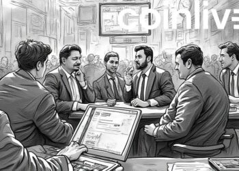 financial market london scene