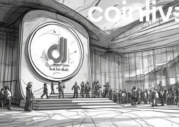 futuristic defi launch event