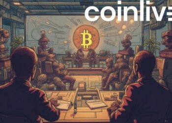 futuristic office bitcoin discussion