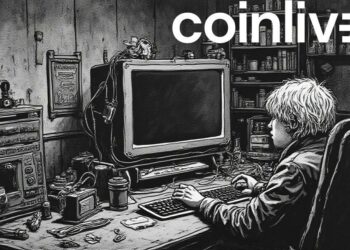 hacker in dim room ink drawing
