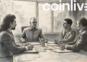 ink drawing business meeting