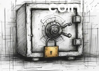 ink drawing safe trust lock