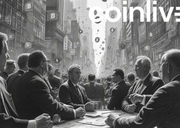 intense bitcoin discussion art