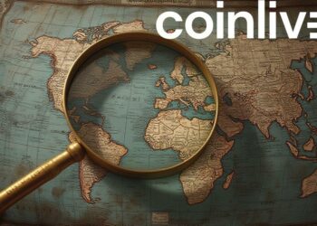 magnifying glass crypto map