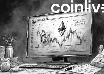 market collapse ink drawing
