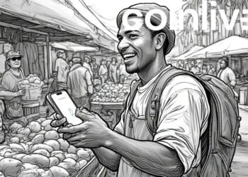 merchant with coinbase app