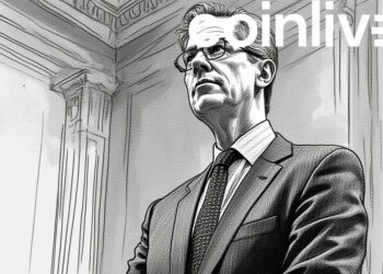 scott bessent ink portrait