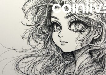 solana character ink drawing