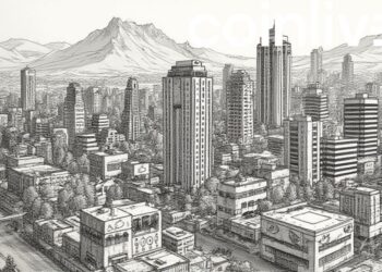 south african bitcoin cityscape