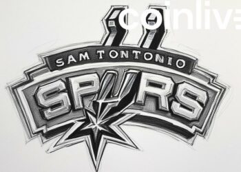 spurs ledger ink drawing