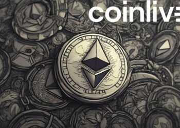 stylized ethereum coin drawing