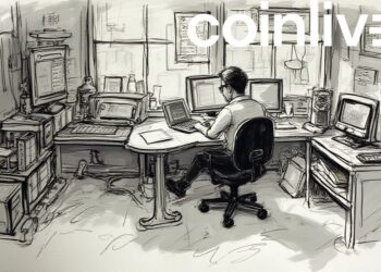 tech office shadow ink drawing