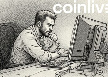 thoughtful bitcoin miner drawing