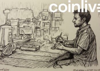 thoughtful trader ink drawing