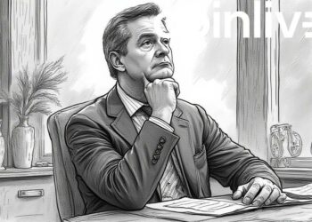 bill pulte ink drawing portrait