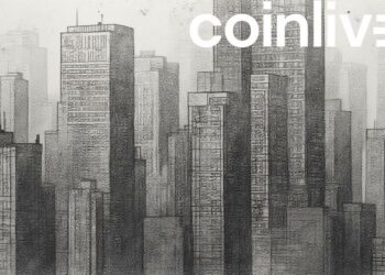 bitcoin cityscape monochrome