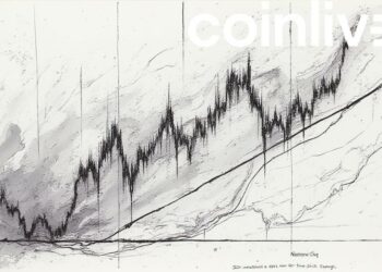 bullish cardano chart ink drawing