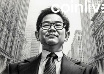 changpeng zhao wallstreet drawing