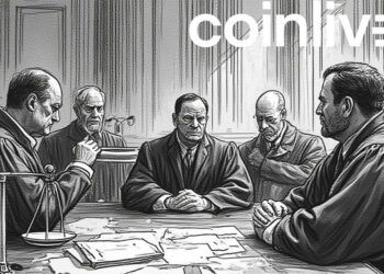 courtroom ink drawing scene