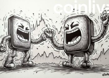 crypto market ink drawing