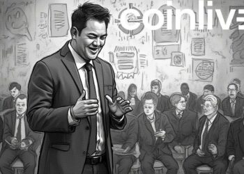 cz addressing audience ink drawing