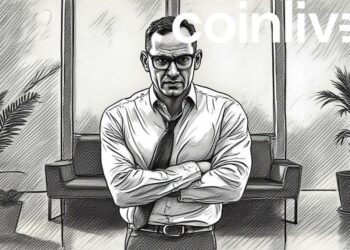 determined businessperson ink drawing