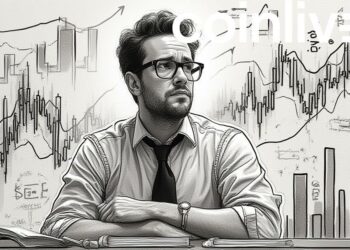 economist ink drawing financial scene