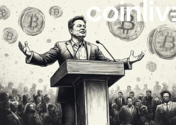 elon musk bitcoin speech art
