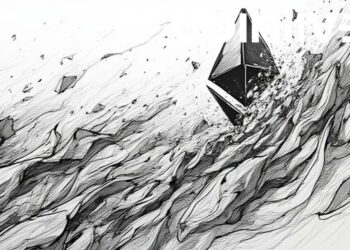 ethereum growth ink abstract