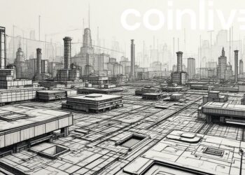 factory landscape ink drawing