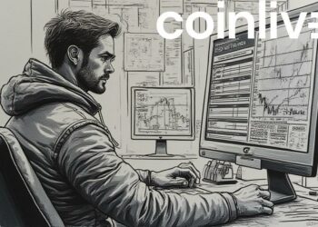 futuristic analyst bitcoin drawing
