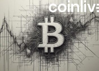 futuristic bitcoin chart art