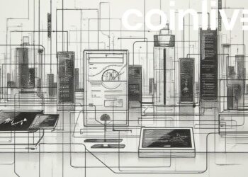futuristic crypto interface drawing
