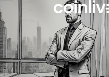 futuristic executive ink portrait