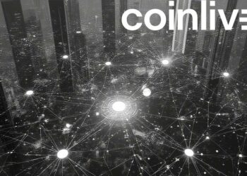 futuristic interchain cityscape