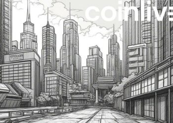 futuristic jpmorgan cityscape art