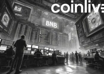 futuristic stock exchange scene