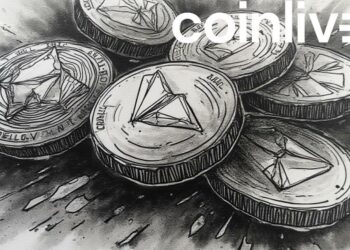 futuristic token growth illustration