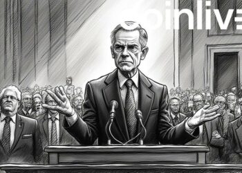 jerome powell ink drawing