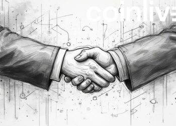 professional handshake ink drawing
