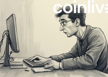 puzzled investor ink drawing