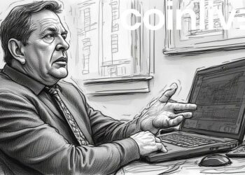 rick rieder discussion ink drawing