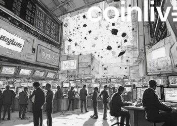 stylized stock market floor
