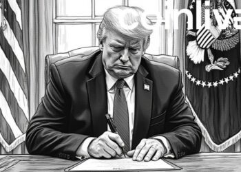 trump genius act signing art