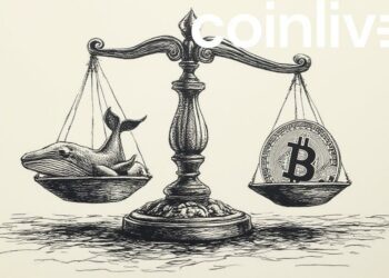 whale vs bitcoin scale ink art